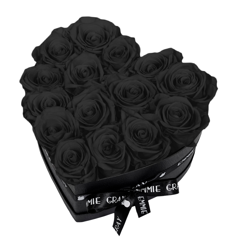 CLASSIC INFINITY ROSEBOX | BLACK BEAUTY | M