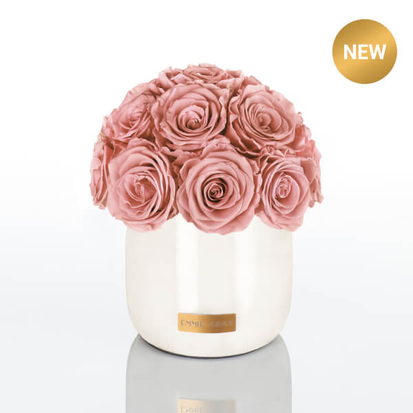 Premium Off White Metallic Infinity | Antique Pink | S