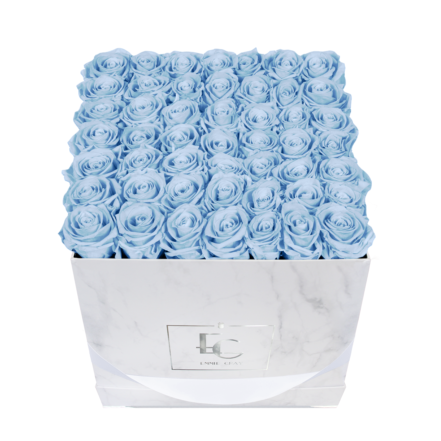 Classic Infinity Rosebox | Baby Blue | L