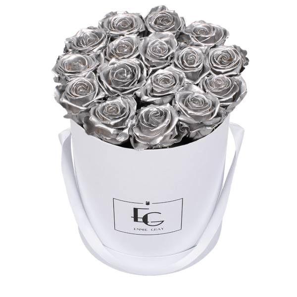 CLASSIC INFINITY ROSEBOX | SILVER | M