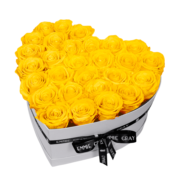 CLASSIC INFINITY ROSEBOX | SUNNY YELLOW | L