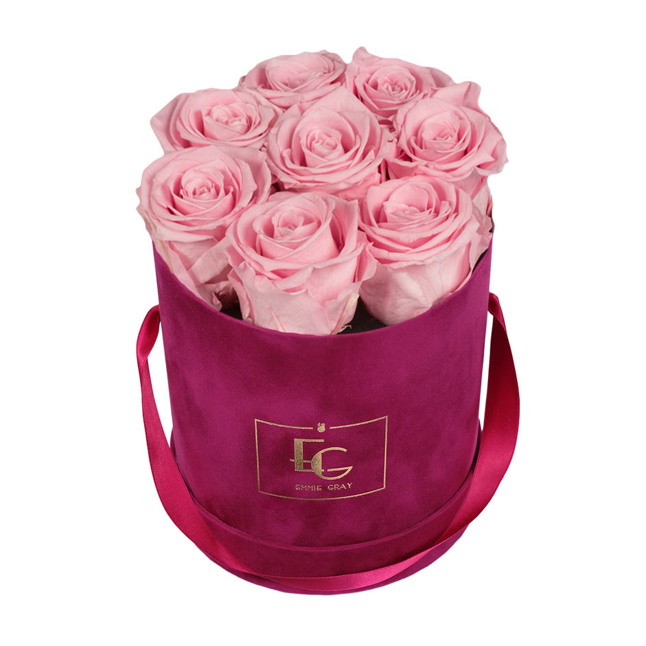 CLASSIC INFINITY ROSEBOX | BRIDAL PINK | S