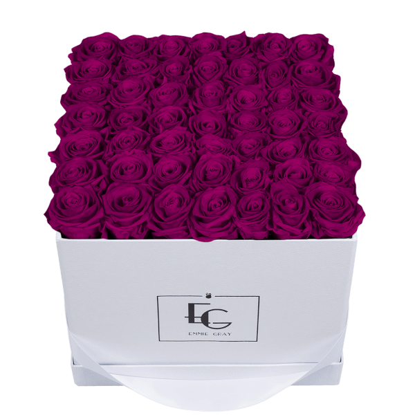 CLASSIC INFINITY ROSEBOX | VELVET PLUM | L