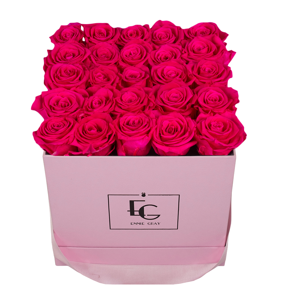 CLASSIC INFINITY ROSEBOX | HOT PINK | M