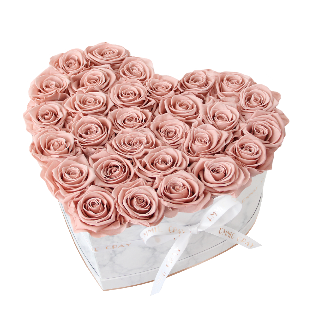 Classic Infinity Rosebox | Antique Pink | L