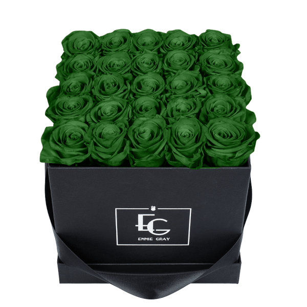 CLASSIC INFINITY ROSEBOX | EMERALD GREEN | M