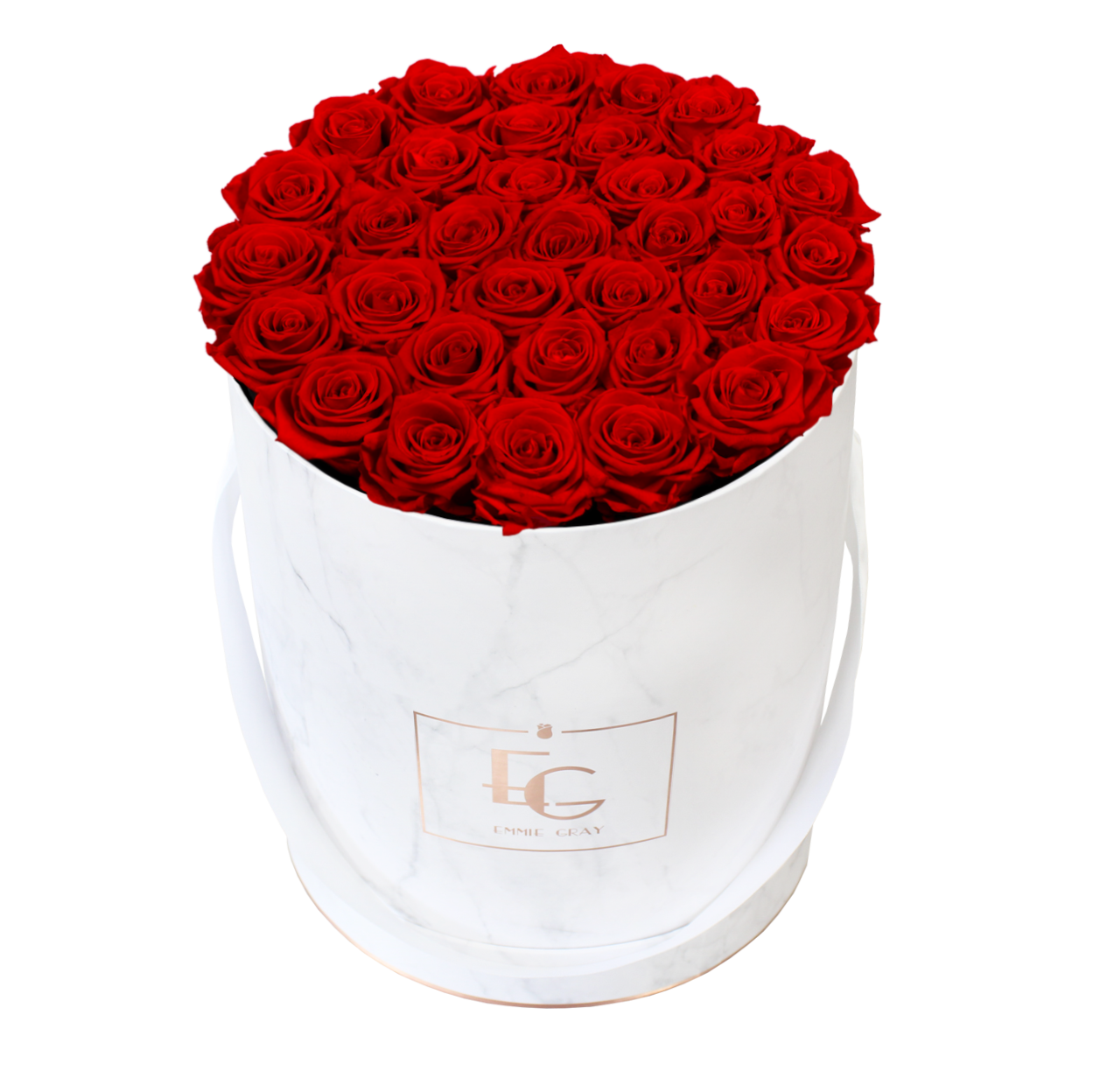 Classic Infinity Rosebox | Vibrant Red | L