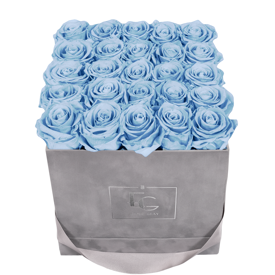 CLASSIC INFINITY ROSEBOX | BABY BLUE | M