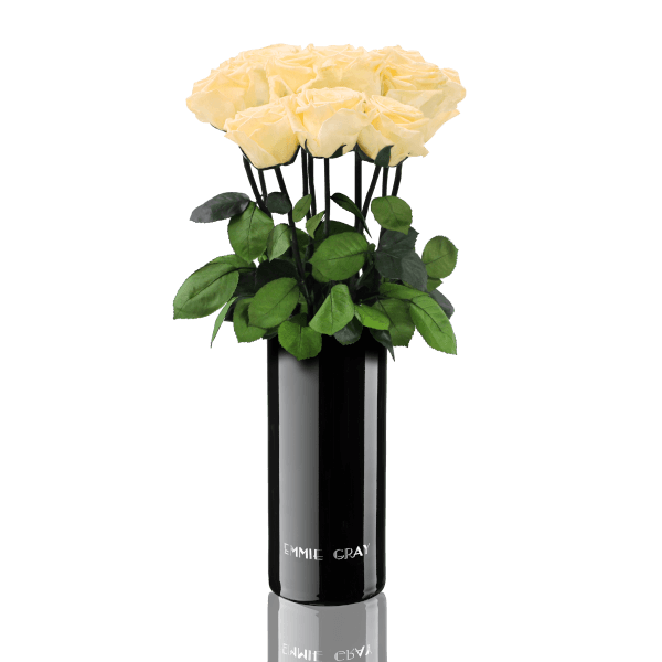 Classic Vase Set | Champagne | 10 ROSES