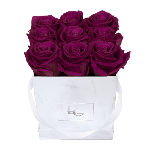 Classic Infinity Rosebox | Velvet Plum | S