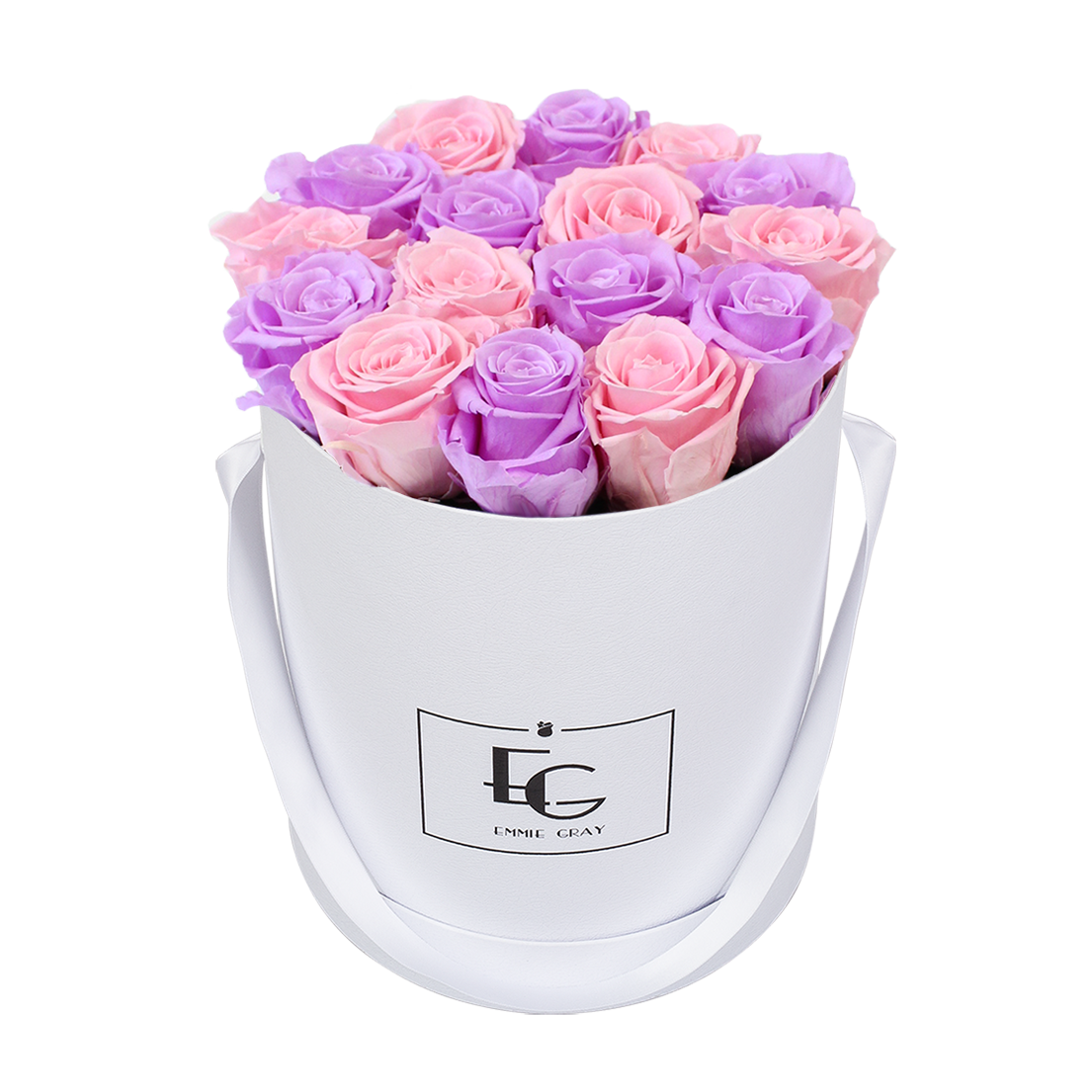 MIX INFINITY ROSEBOX | BABY LILLI & BRIDAL PINK | M