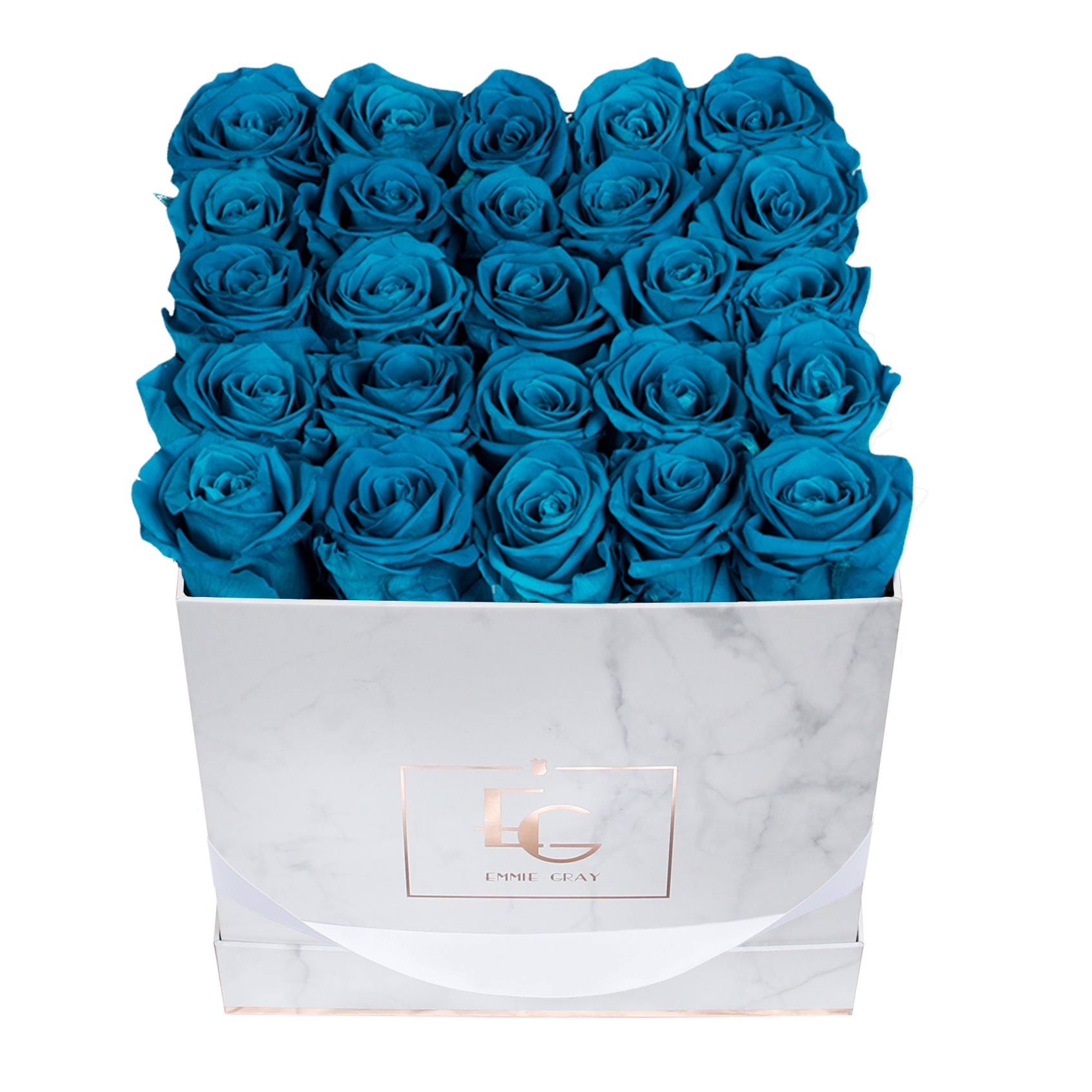 Classic Infinity Rosebox | Aquamarine | M