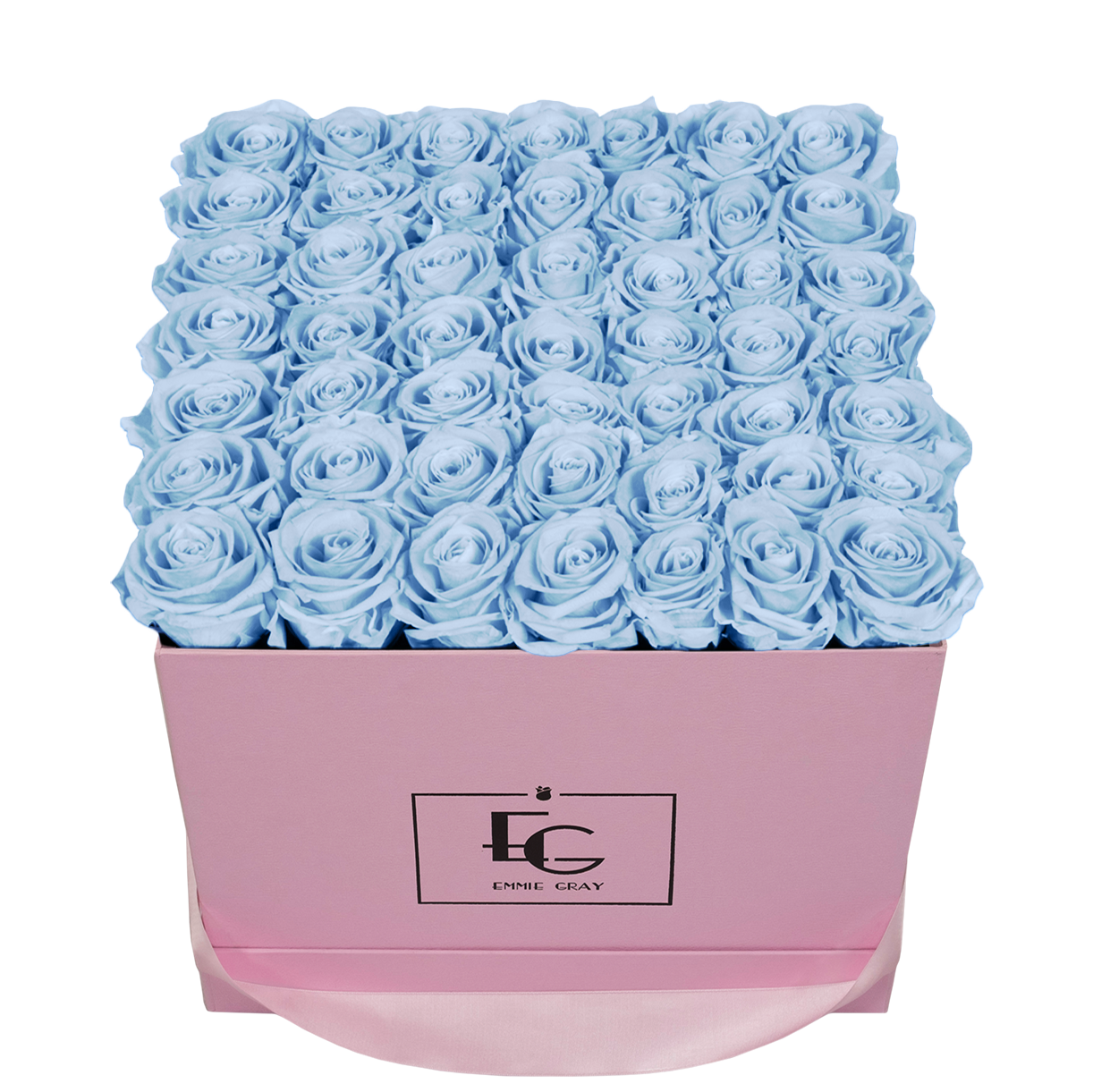 CLASSIC INFINITY ROSEBOX | BABY BLUE | L
