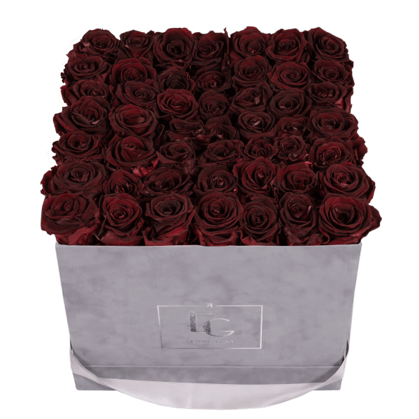 CLASSIC INFINITY ROSEBOX | BURGUNDY | L