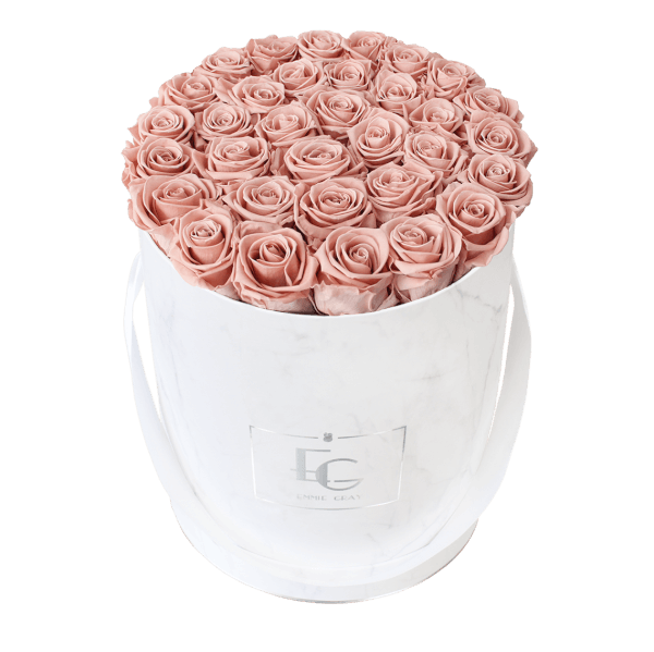 Classic Infinity Rosebox | Antique Pink | L