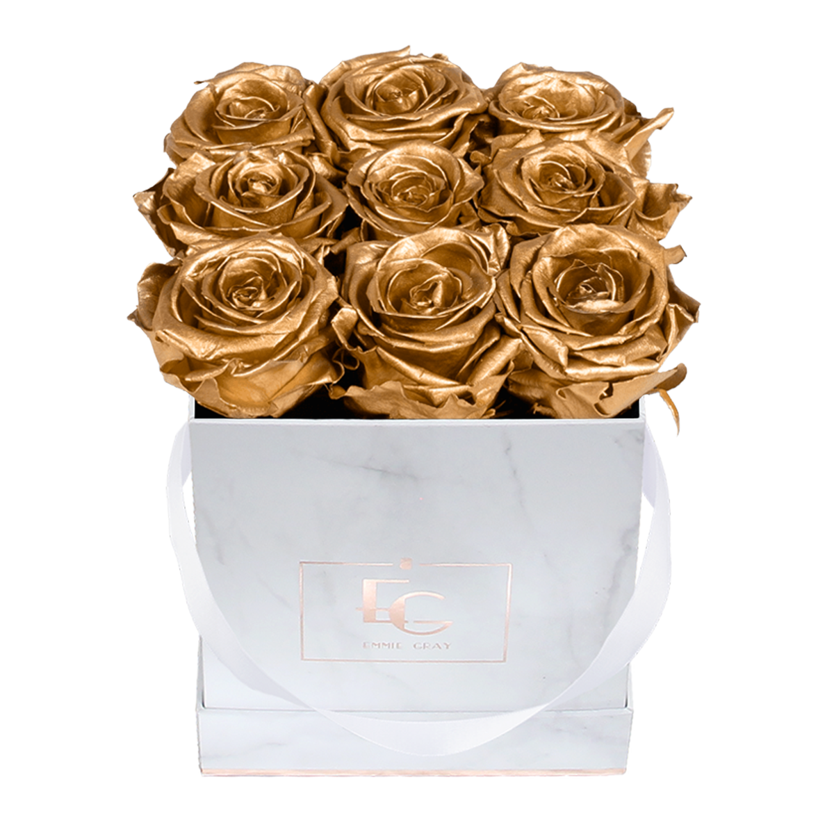 Classic Infinity Rosebox | Gold | S