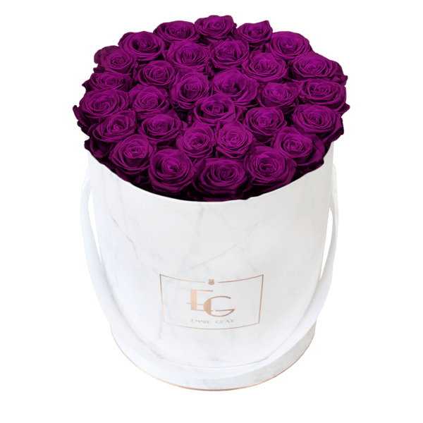 Classic Infinity Rosebox | Velvet Plum | L