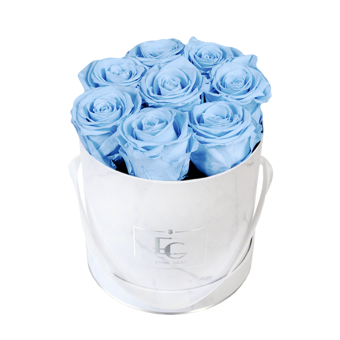 CLASSIC INFINITY ROSEBOX | BABY BLUE | S