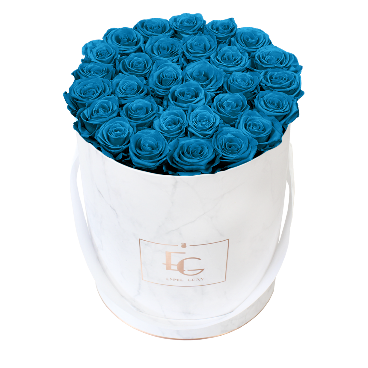 Classic Infinity Rosebox | Aquamarine | L