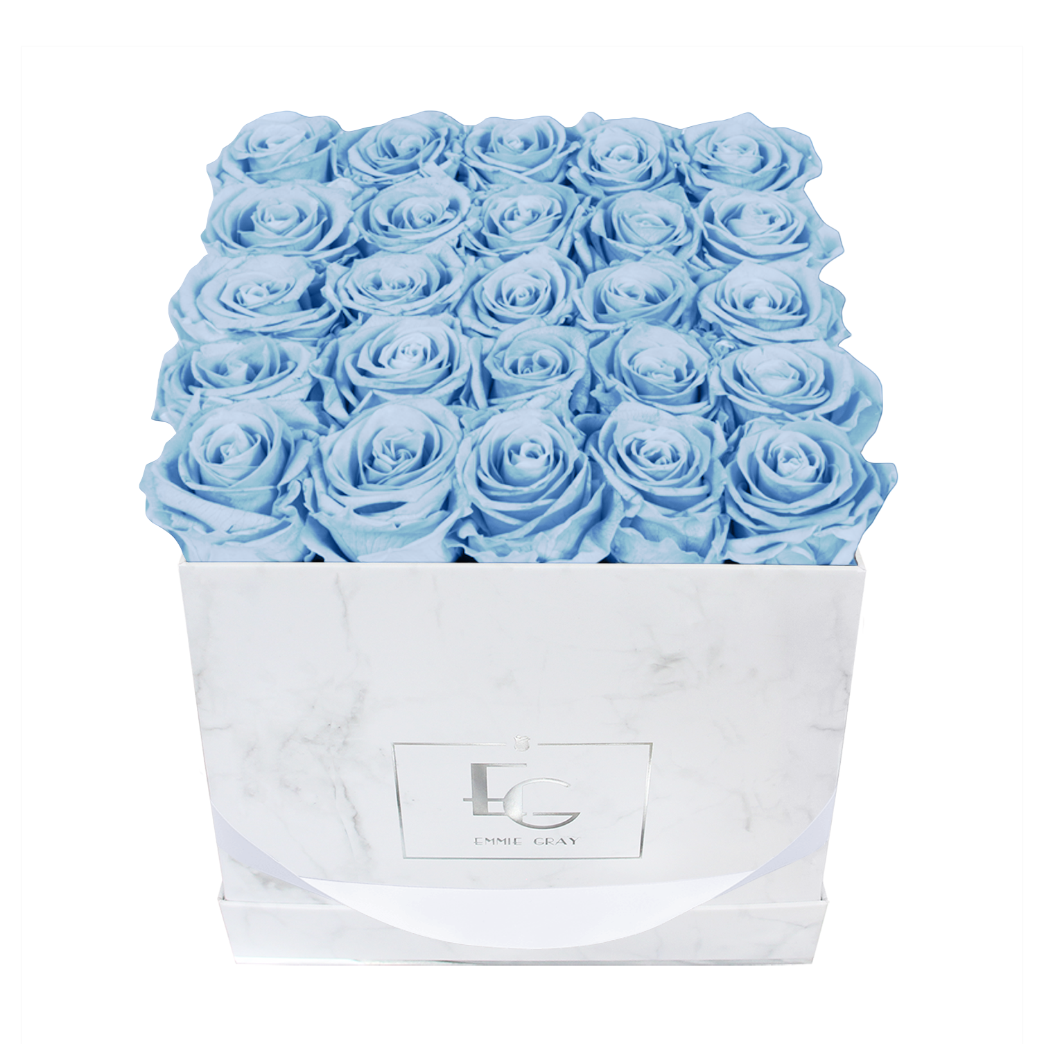 Classic Infinity Rosebox | Baby Blue | M