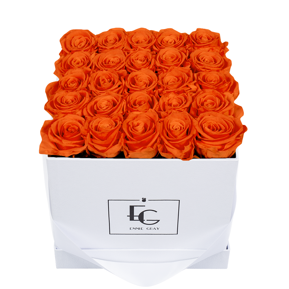CLASSIC INFINITY ROSEBOX | ORANGE FLAME | M