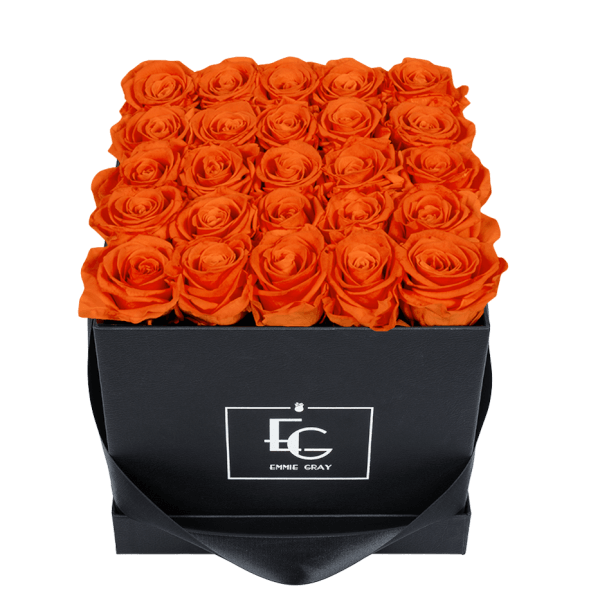 CLASSIC INFINITY ROSEBOX | ORANGE FLAME | M