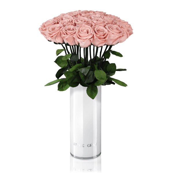 Classic Vase Set | Antique Pink | 15 ROSES