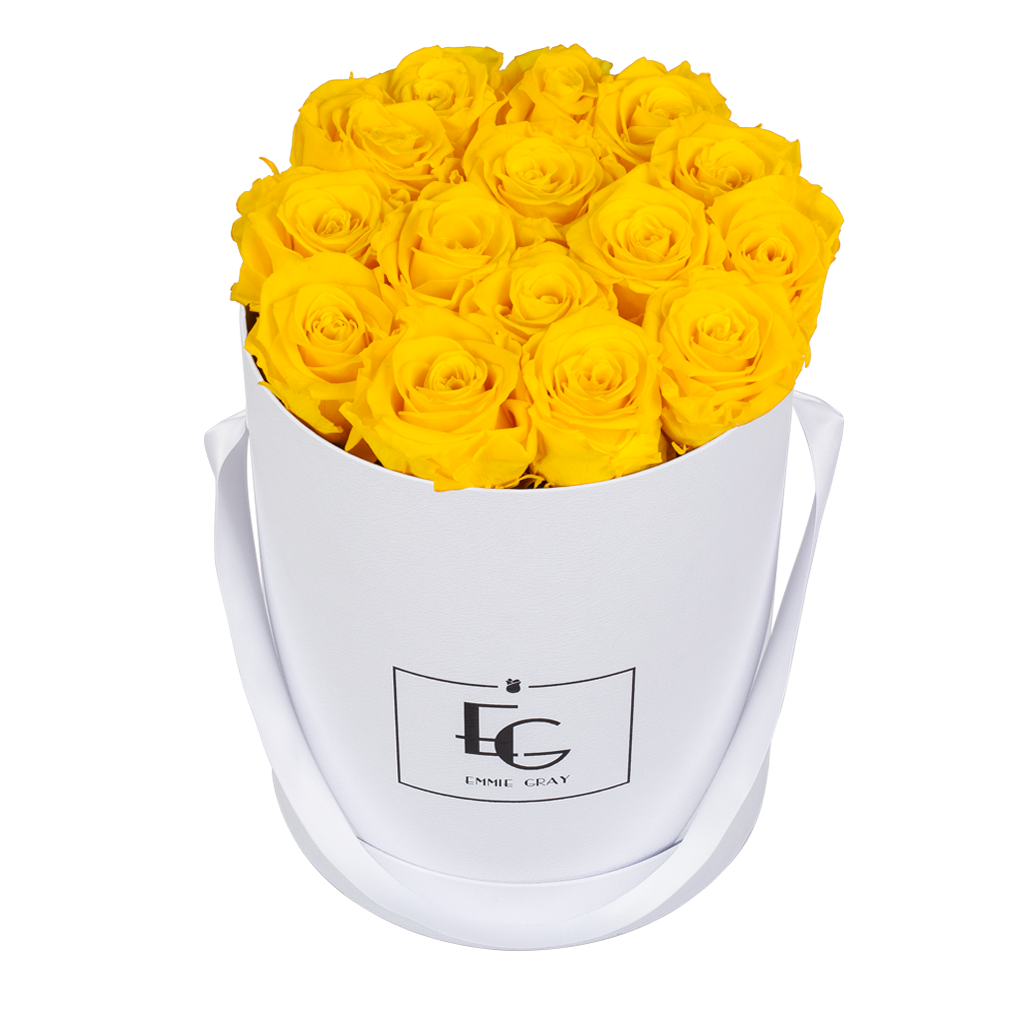 CLASSIC INFINITY ROSEBOX | SUNNY YELLOW | M