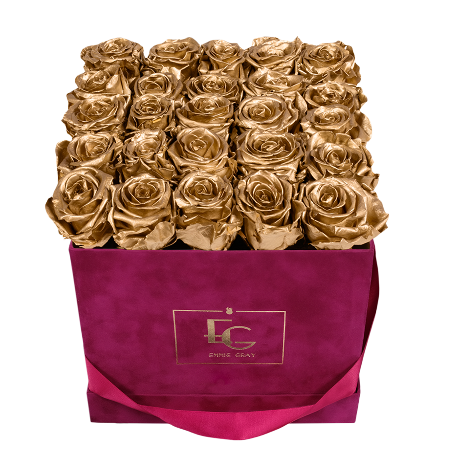 CLASSIC INFINITY ROSEBOX | GOLD | M