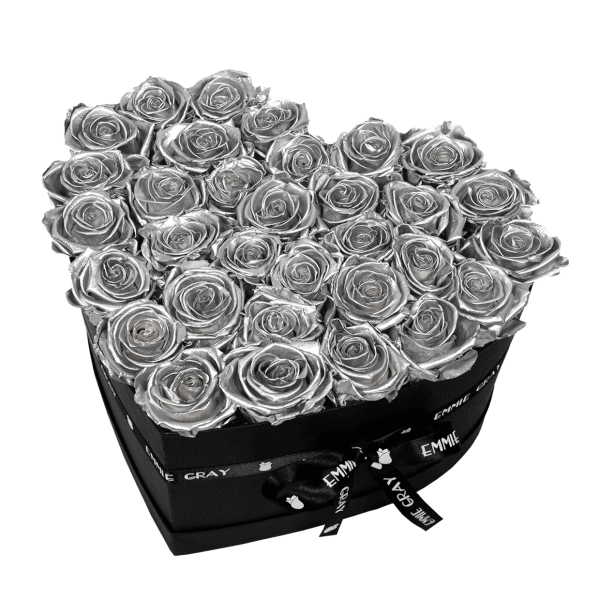 CLASSIC INFINITY ROSEBOX | SILVER | L