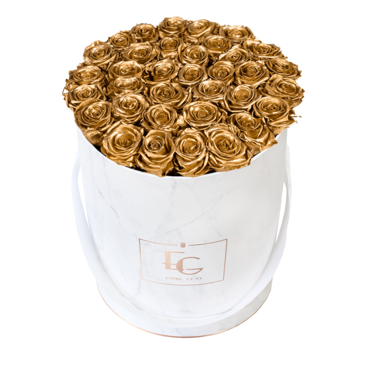 Classic Infinity Rosebox | Gold | L