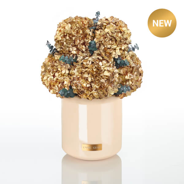 Premium Metallic Signature Hydrangea Infinity | Gold | L