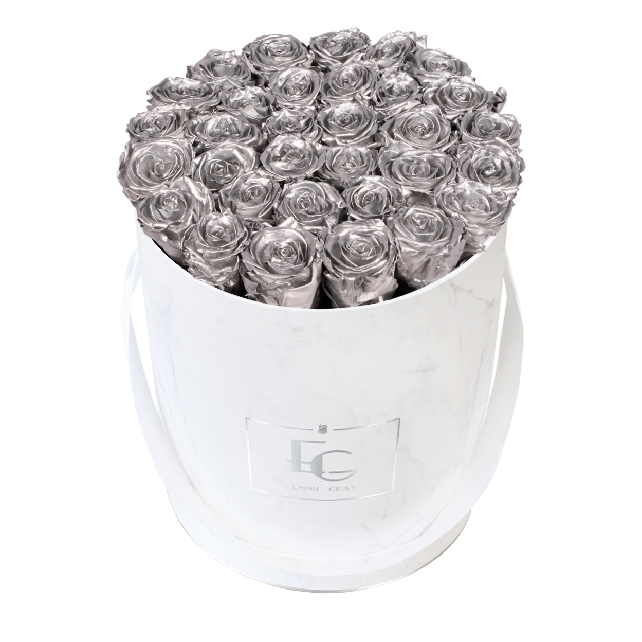 CLASSIC INFINITY ROSEBOX | SILVER | L