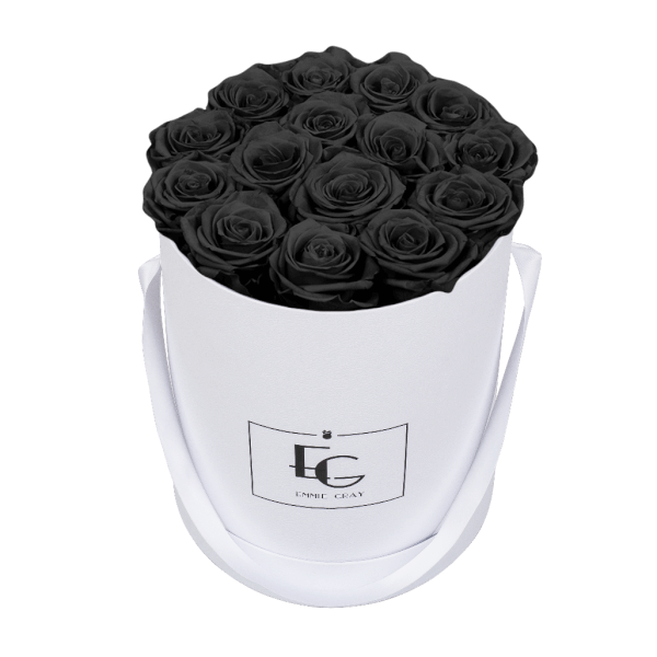 Classic Infinity Rosebox | Black Beauty | M