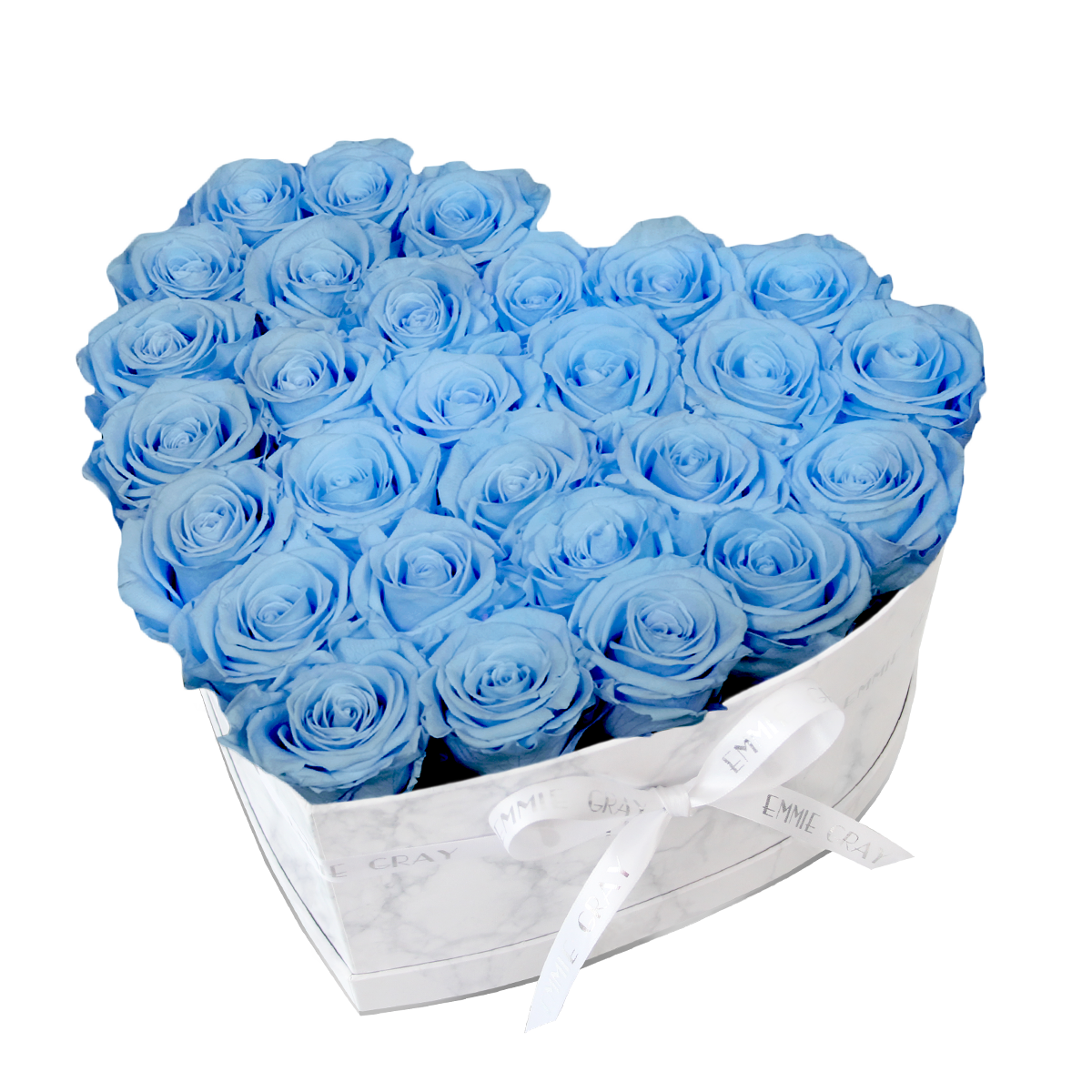 Classic Infinity Rosebox | Baby Blue | L