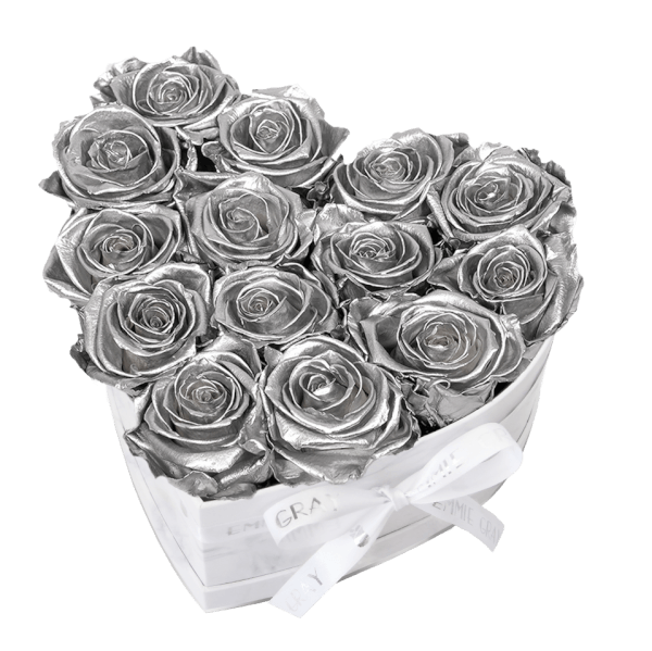 Classic Infinity Rosebox | Silver | M