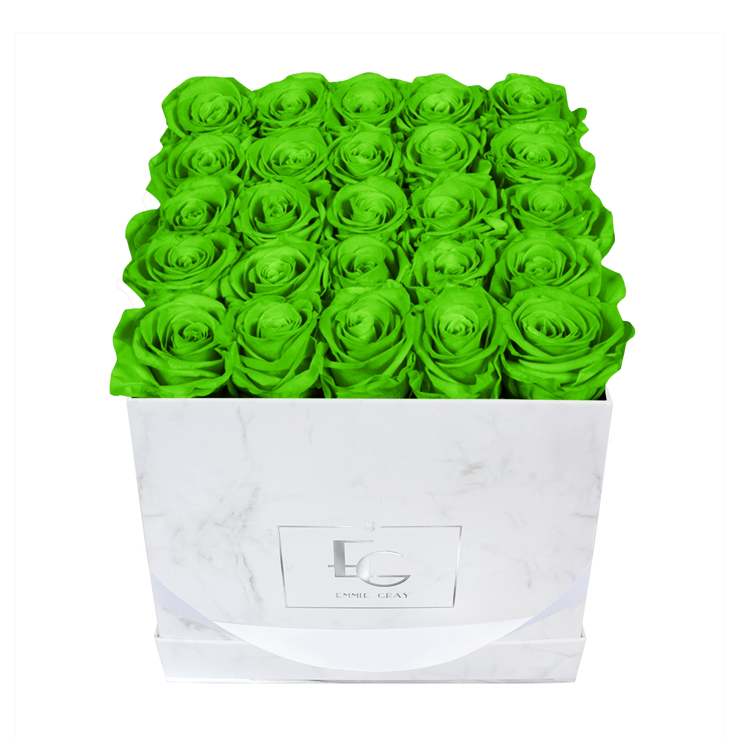 Classic Infinity Rosebox | Green Glow | M
