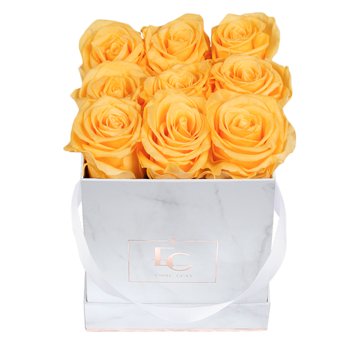 Classic Infinity Rosebox | Sunny Yellow | S