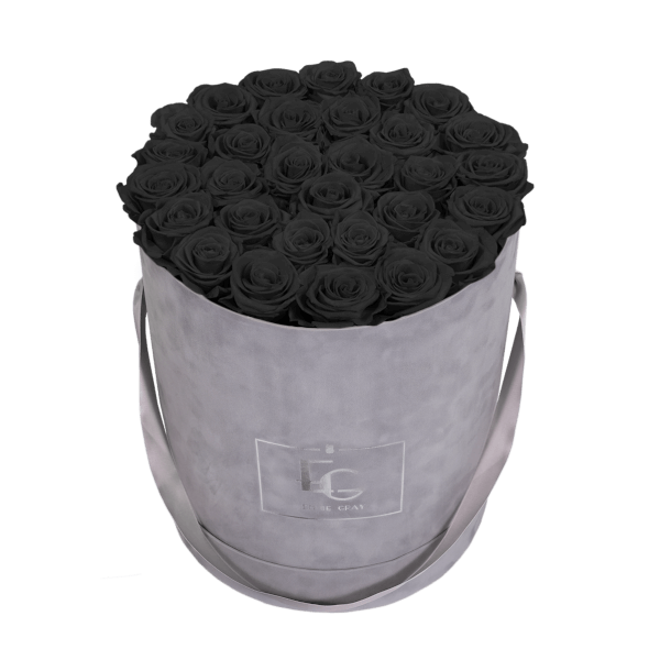 CLASSIC INFINITY ROSEBOX | BLACK BEAUTY | L