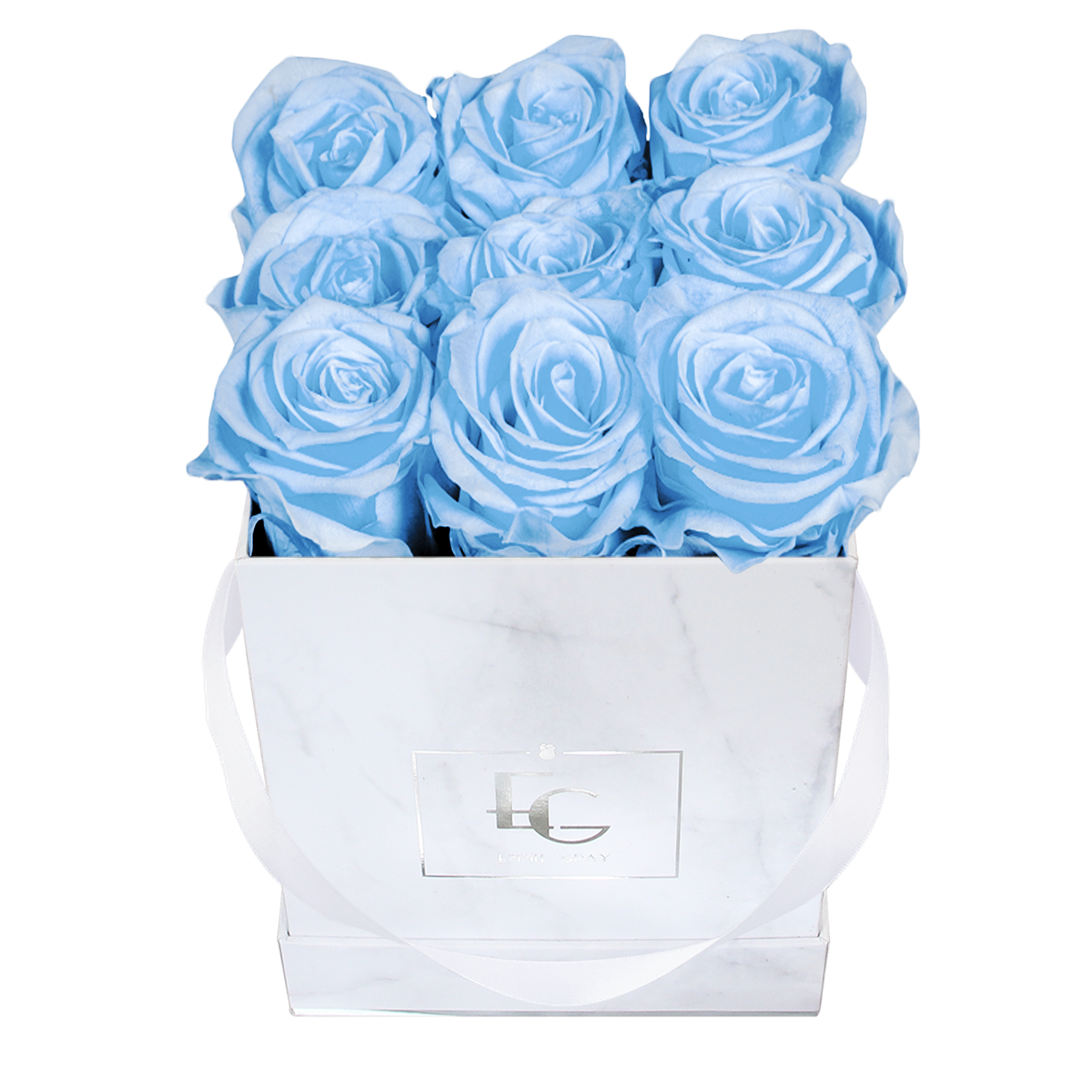 Classic Infinity Rosebox | Baby Blue | S