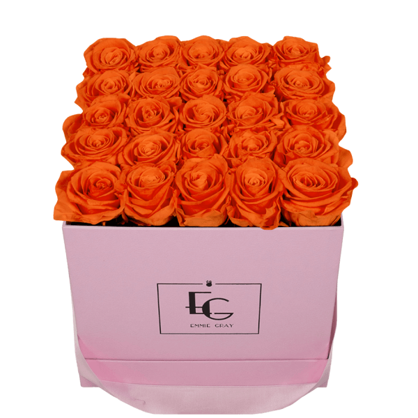 CLASSIC INFINITY ROSEBOX | ORANGE FLAME | M