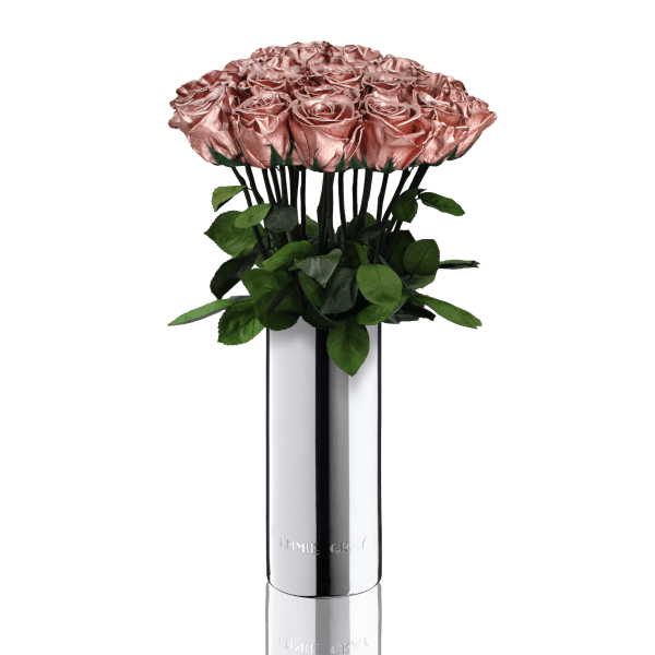 Classic Vase Set | Rose Gold | 15 ROSES