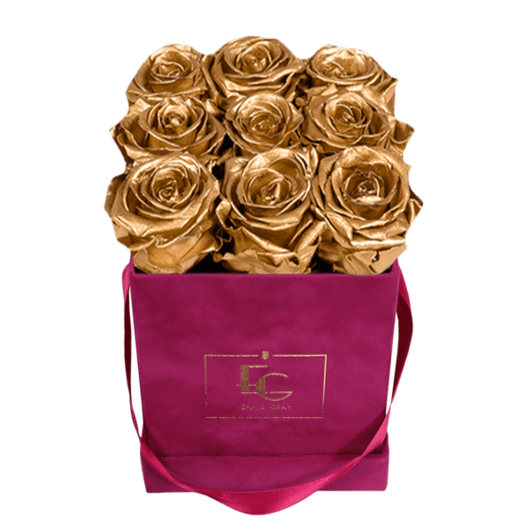 CLASSIC INFINITY ROSEBOX | GOLD | S