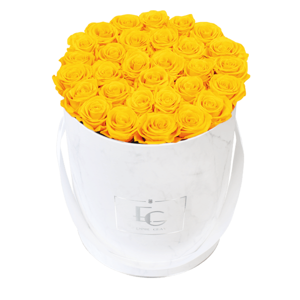 CLASSIC INFINITY ROSEBOX | SUNNY YELLOW | L