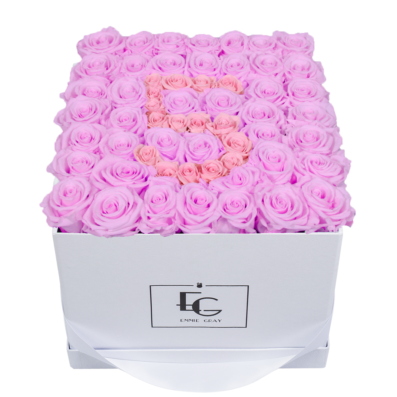 NUMBER INFINITY ROSEBOX | BABY LILLI & BRIDAL PINK | L