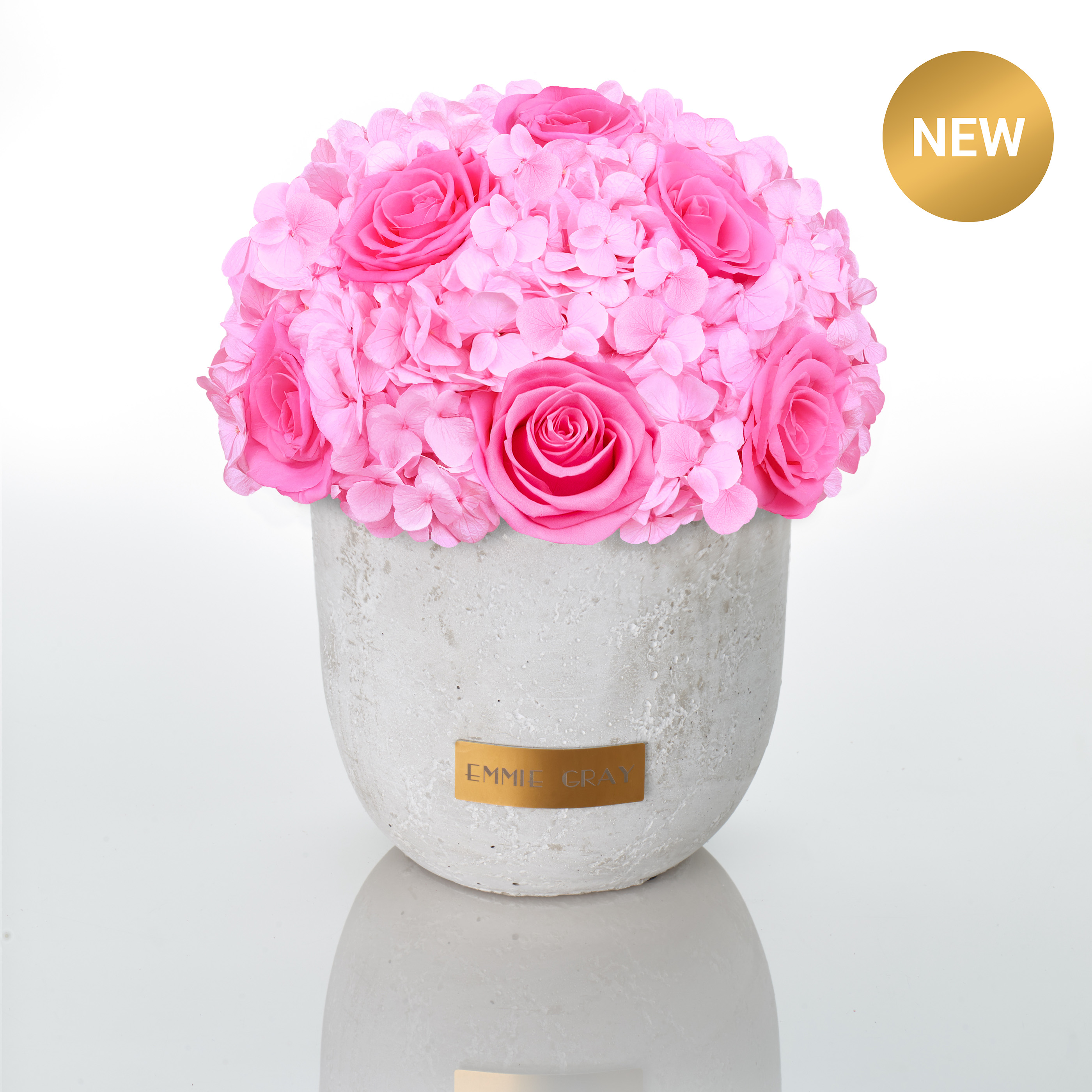 Premium Solid Splendid Mix Infinity | Bridal Pink & Baby Pink | M