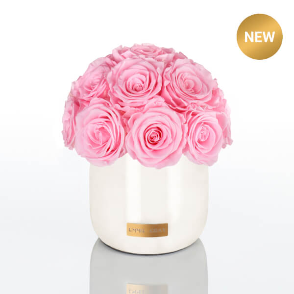 Premium Off White Metallic Infinity | Bridal Pink | S
