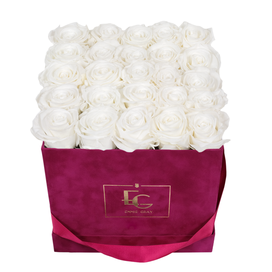 CLASSIC INFINITY ROSEBOX | PURE WHITE | M