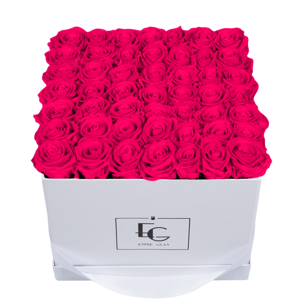 CLASSIC INFINITY ROSEBOX | HOT PINK | L