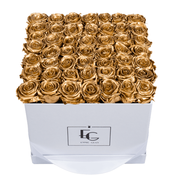 CLASSIC INFINITY ROSEBOX | GOLD | L